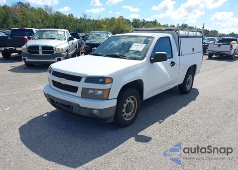 2012 Chevrolet Colorado Work Truck из США, поврежденный, VIN 1GCCSBF91C8131744